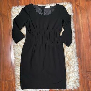 Calvin Klein pleated waist dress